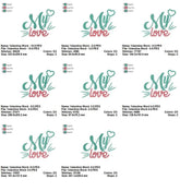 My Love - Valentine's Embroidery Design Pack (7 Sizes) - FineryEmbroidery